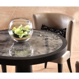 日式禪風玻璃圓球缸造型 茶几桌上擺飾會場佈置 (y14870 花藝設計  小品盆花 )